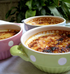 Crème brûlée au citron