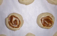 Tortioches de Nutella