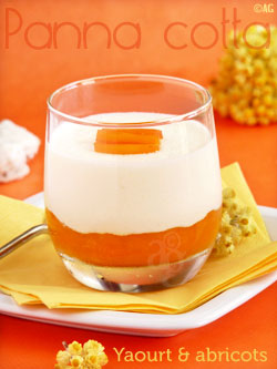 panna cotta au yaourt