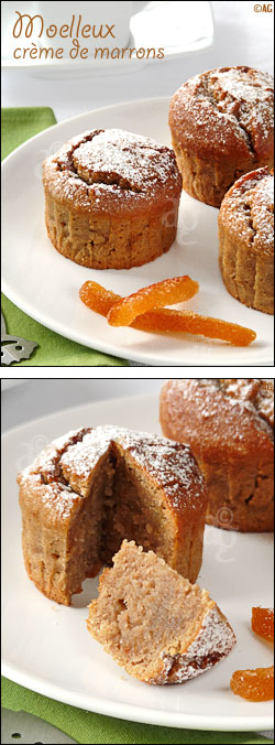 moelleux à la crème de marrons