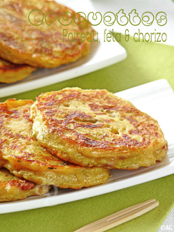 croquettes de poireaux