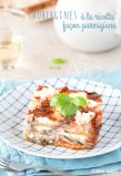 aubergines gratinées à la ricotta avec sauce tomate