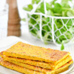 Farinata – Crêpe épaisse à la farine de pois chiche – Cuisson au four