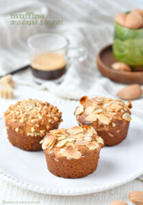 muffins amandes sirop agave coeur fondant maison